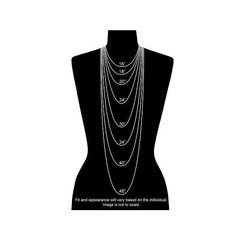 V & Bar Studded Lariat