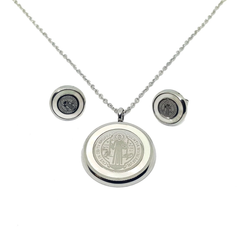 (4-9126-h4) Stainless Steel San Benito Set. 2 Finishes available.