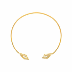 Howlite Statement Collar