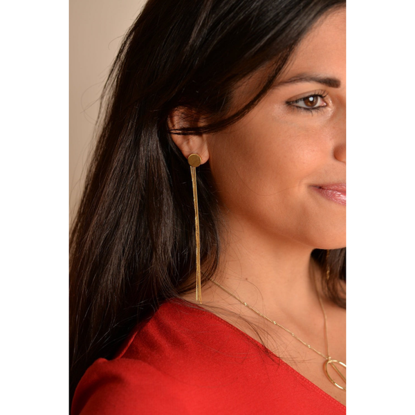 Italian Runway Tassel Earrings