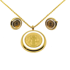 (4-9126-h4) Stainless Steel San Benito Set. 2 Finishes available.