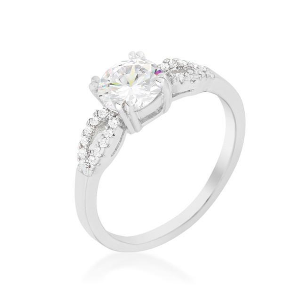 Round Solitaire Engagement Ring
