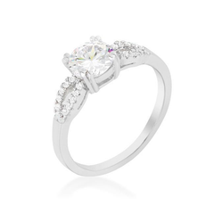 Round Solitaire Engagement Ring