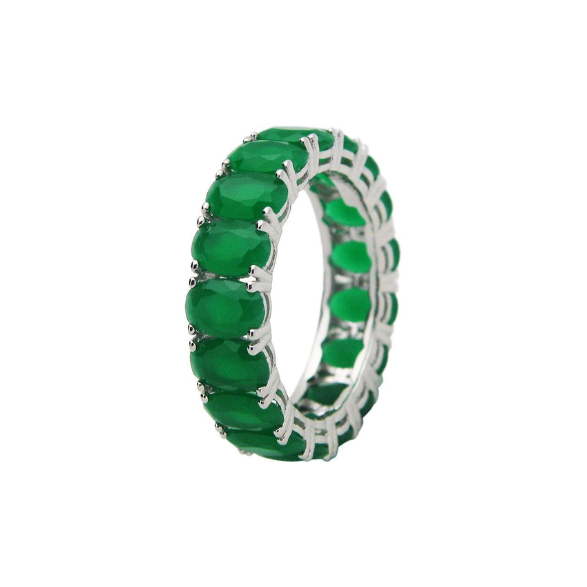 Emerald Eternity Rings