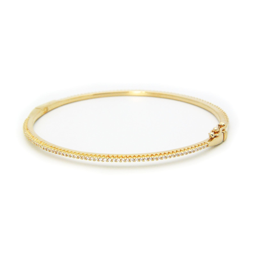 Golden Eternity Bangle