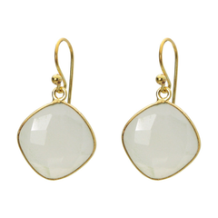 Moonstone Square Danglers