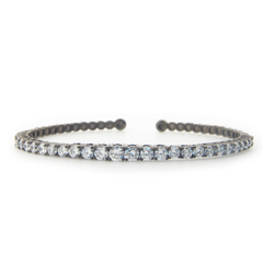 Degrade' Riviera Crystal Bangle
