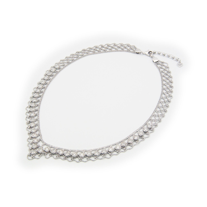 Red Dress Collar Necklace