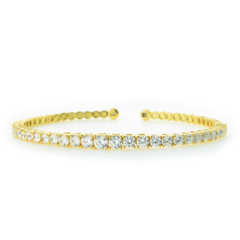 Degrade' Riviera Crystal Bangle