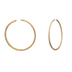 Sparkling  Glitter Hoop Earrings